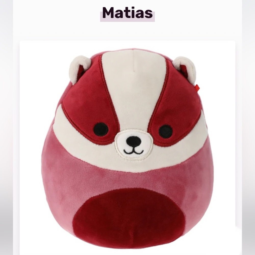 Squishmallows Matias The Badger 🦡